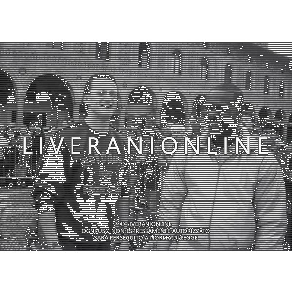 1987 RETROSPETTIVA BEN JOHNSON ATLETICA NELLA FOTO BEN JOHNSON CON PIERFRANCESCO PAVONI AG ALDO LIVERANI SAS