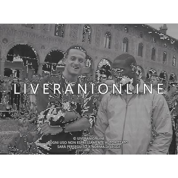 1987 RETROSPETTIVA BEN JOHNSON ATLETICA NELLA FOTO BEN JOHNSON CON PIERFRANCESCO PAVONI AG ALDO LIVERANI SAS