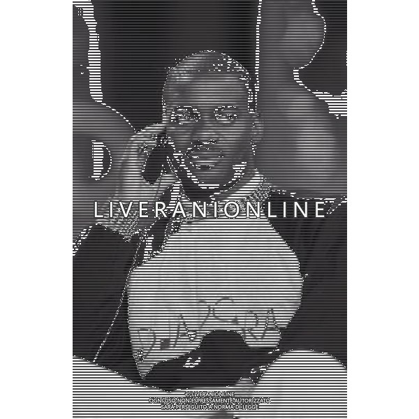 1987 RETROSPETTIVA BEN JOHNSON ATLETICA NELLA FOTO BEN JOHNSON ALLA TRASMISSIONE TELEMIKE AG ALDO LIVERANI SAS