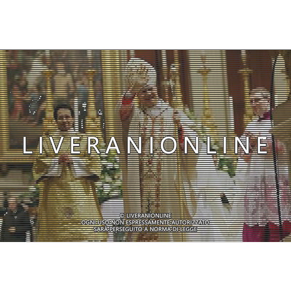 Cardinale Tarcisio Bertone i Chiesa San Cassiano di Imola FOTO GIANNI SANNA-AG ALDO LIVERANI SAS