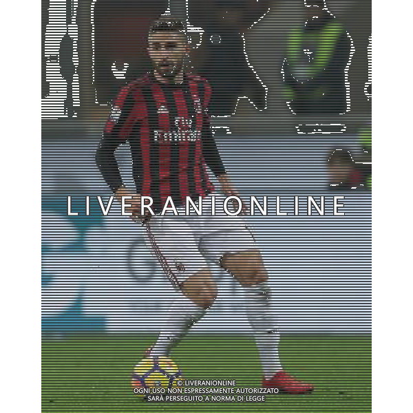 Coppa Italia TIM Cup 2017/2018 Semifinale Andata Milano - 31.01.2018 Milan-Lazio Nella Foto: fabio borini /Ph.Vitez-Ag. Aldo Liverani