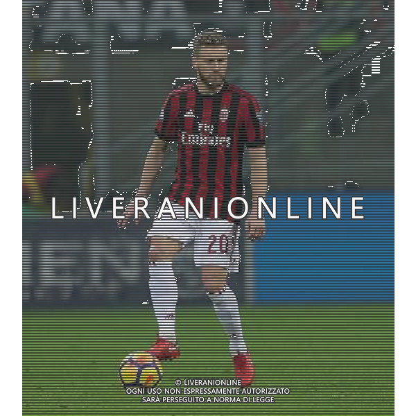 Coppa Italia TIM Cup 2017/2018 Semifinale Andata Milano - 31.01.2018 Milan-Lazio Nella Foto:Abate Ignazio /Ph.Vitez-Ag. Aldo Liverani
