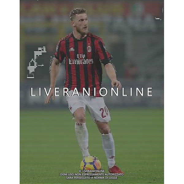 Coppa Italia TIM Cup 2017/2018 Semifinale Andata Milano - 31.01.2018 Milan-Lazio Nella Foto:Abate Ignazio /Ph.Vitez-Ag. Aldo Liverani