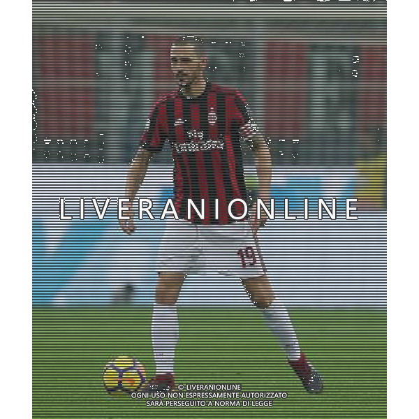 Coppa Italia TIM Cup 2017/2018 Semifinale Andata Milano - 31.01.2018 Milan-Lazio Nella Foto:Bonucci Leonardo /Ph.Vitez-Ag. Aldo Liverani