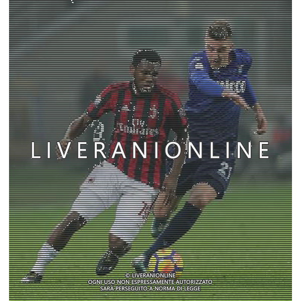 Coppa Italia TIM Cup 2017/2018 Semifinale Andata Milano - 31.01.2018 Milan-Lazio Nella Foto:Kessie Franck - Milinkovic-Savic Sergej /Ph.Vitez-Ag. Aldo Liverani
