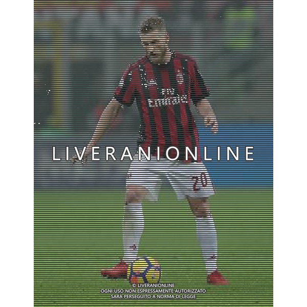 Coppa Italia TIM Cup 2017/2018 Semifinale Andata Milano - 31.01.2018 Milan-Lazio Nella Foto:Abate Ignazio /Ph.Vitez-Ag. Aldo Liverani