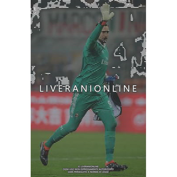 Coppa Italia TIM Cup 2017/2018 Semifinale Andata Milano - 31.01.2018 Milan-Lazio Nella Foto:Donnarumma Gianluigi /Ph.Vitez-Ag. Aldo Liverani