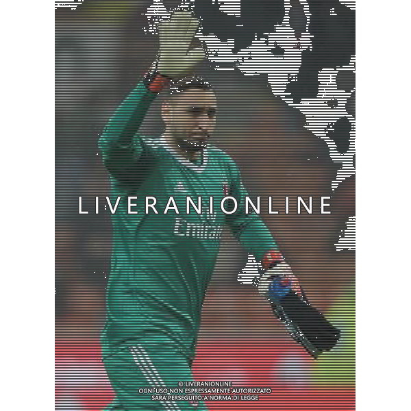Coppa Italia TIM Cup 2017/2018 Semifinale Andata Milano - 31.01.2018 Milan-Lazio Nella Foto:Donnarumma Gianluigi /Ph.Vitez-Ag. Aldo Liverani