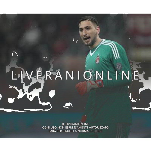 Coppa Italia TIM Cup 2017/2018 Semifinale Andata Milano - 31.01.2018 Milan-Lazio Nella Foto:Donnarumma Gianluigi /Ph.Vitez-Ag. Aldo Liverani