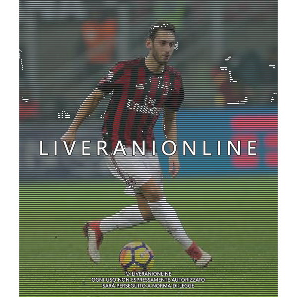 Coppa Italia TIM Cup 2017/2018 Semifinale Andata Milano - 31.01.2018 Milan-Lazio Nella Foto:Calhanoglu Hakan /Ph.Vitez-Ag. Aldo Liverani