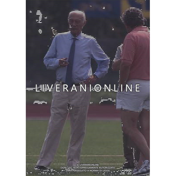 RETROSPETTIVA ACHILLE BORTOLOTTI PRESIDENTE ATALANTA CALCIO NELLA FOTO ACHILLE BORTOLOTTI PRESIDENTE ATALANTA CALCIO AG ALDO LIVERANI SAS 