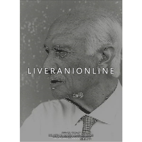 RETROSPETTIVA ACHILLE BORTOLOTTI PRESIDENTE ATALANTA CALCIO NELLA FOTO ACHILLE BORTOLOTTI PRESIDENTE ATALANTA CALCIO AG ALDO LIVERANI SAS 