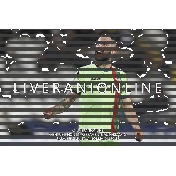 CESENA - TERNANA serie B ConTe.it 04/02/2018 nella foto: Esultanza dopo il gol di Statella Giuseppe ©Claudio Zamagni/Agenzia Aldo Liverani Statella Giuseppe Celebrates after scoring during Serie B conTe.it match between Cesena and Ternana at Stadio Orogel Dino Manuzzi on February 4, 2018 in Cesena, Italy. photo credit by Claudio Zamagni/Aldo Liverani Photo Agency / AGENZIA ALDO LIVERANI SAS