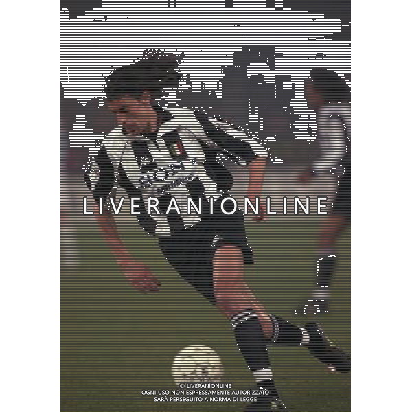 19-02-1998 TORINO- SEMIFINALI COPPA ITALIA TIM JUVENTUS LAZIO 0-1 NELLA FOTO MORENO TORRICELLI AG ALDO LIVERANI SAS