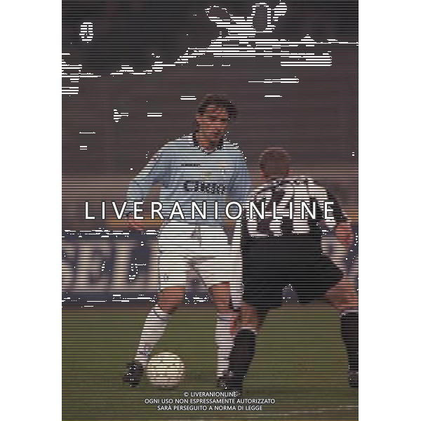 19-02-1998 TORINO- SEMIFINALI COPPA ITALIA TIM JUVENTUS LAZIO 0-1 NELLA FOTO ROBERTO MANCINI AG ALDO LIVERANI SAS