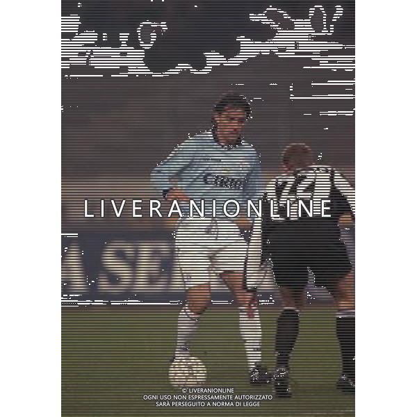 19-02-1998 TORINO- SEMIFINALI COPPA ITALIA TIM JUVENTUS LAZIO 0-1 NELLA FOTO ROBERTO MANCINI AG ALDO LIVERANI SAS