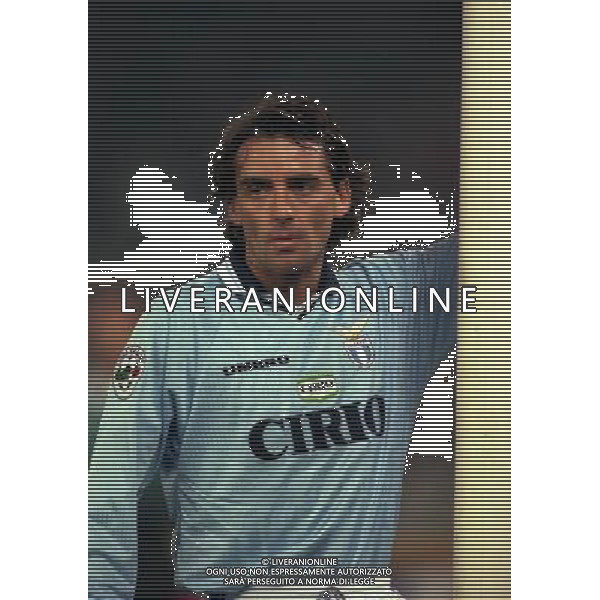 19-02-1998 TORINO- SEMIFINALI COPPA ITALIA TIM JUVENTUS LAZIO 0-1 NELLA FOTO ROBERTO MANCINI AG ALDO LIVERANI SAS
