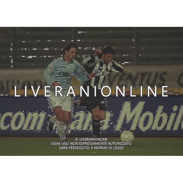 19-02-1998 TORINO- SEMIFINALI COPPA ITALIA TIM JUVENTUS LAZIO 0-1 NELLA FOTO ALESSANDRO DEL PIERO E ALESSANDRO GRANDONI AG ALDO LIVERANI SAS