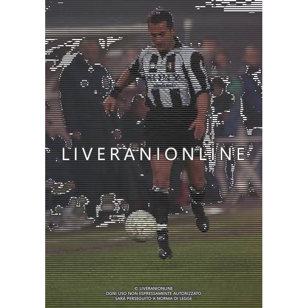 19-02-1998 TORINO- SEMIFINALI COPPA ITALIA TIM JUVENTUS LAZIO 0-1 NELLA FOTO ANGELO DI LIVIO AG ALDO LIVERANI SAS