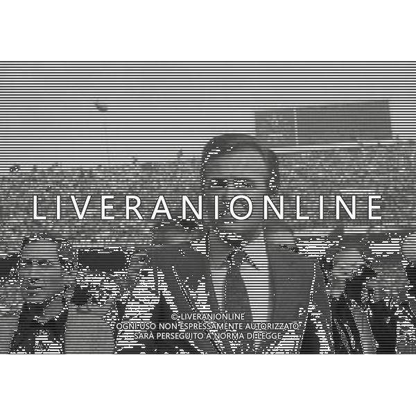 1978 -1979 MILANO STADIO SAN SIRO NELLA FOTO FELICE COLOMBO PRESIDENTE MILAN CALCIO AG ALDO LIVERANI SAS