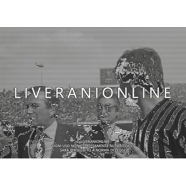 1978 -1979 MILANO STADIO SAN SIRO NELLA FOTO FELICE COLOMBO PRESIDENTE MILAN CALCIO AG ALDO LIVERANI SAS