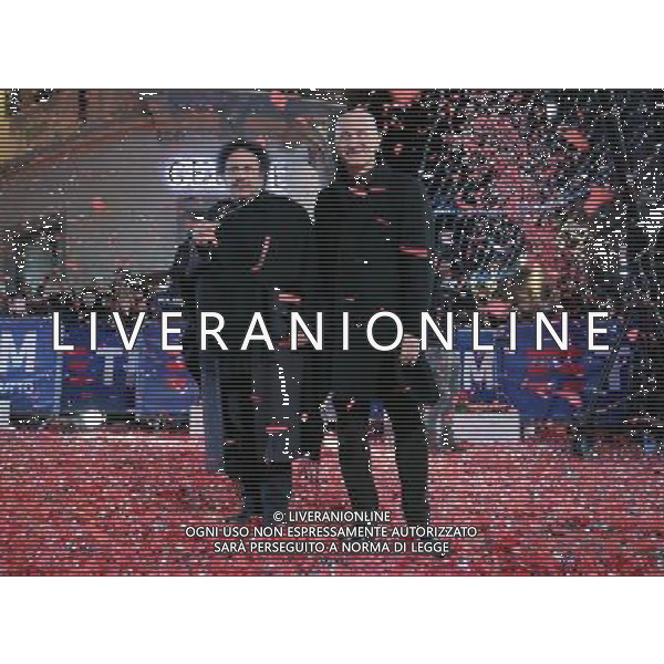 68mo Festival della canzone Italiana Sanremo 2018 Red Carpet Sanremo (IM) - 05.02.2018 Nella Foto: Enzo Avitabile e Peppe Servillo /Ph.Vitez-Ag. Aldo Liverani