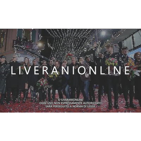 68mo Festival della canzone Italiana Sanremo 2018 Red Carpet Sanremo (IM) - 05.02.2018 Nella Foto: Foto di gruppo dei cantanti /Ph.Vitez-Ag. Aldo Liverani