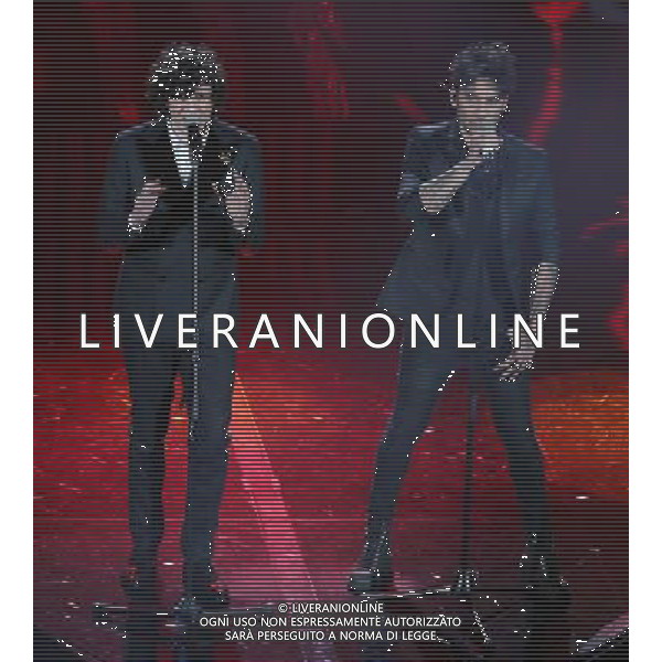 68mo Festival della canzone Italiana Sanremo 2018 Prima Serata Sanremo (IM) - 06.02.2018 Nella Foto: Ermal Meta e Fabrizio Moro /Ph.Vitez-Ag. Aldo Liverani