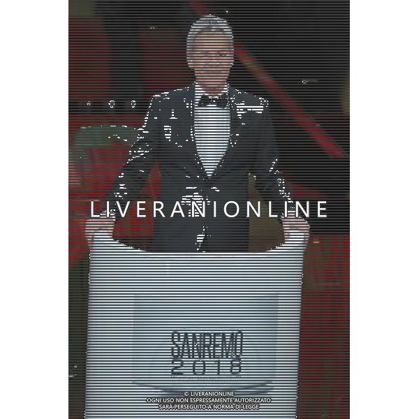 68mo Festival della canzone Italiana Sanremo 2018 Seconda Serata Sanremo (IM) - 07.02.2018 Nella Foto: Claudio Baglioni /Ph.Vitez-Ag. Aldo Liverani