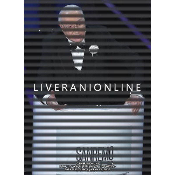 68mo Festival della canzone Italiana Sanremo 2018 Seconda Serata Sanremo (IM) - 07.02.2018 Nella Foto: Pippo Baudo /Ph.Vitez-Ag. Aldo Liverani