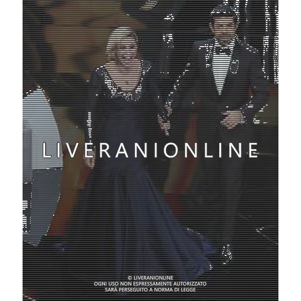 68mo Festival della canzone Italiana Sanremo 2018 Terza Serata Sanremo (IM) - 08.02.2018 Nella Foto: Michelle Hunziker Pierfrancesco Favino /Ph.Vitez-Ag. Aldo Liverani