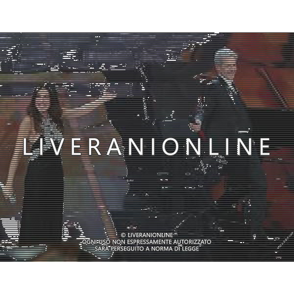 68mo Festival della canzone Italiana Sanremo 2018 Terza Serata Sanremo (IM) - 08.02.2018 Nella Foto: virginia raffaele claudio baglioni /Ph.Vitez-Ag. Aldo Liverani