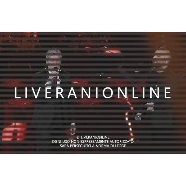 68mo Festival della canzone Italiana Sanremo 2018 Terza Serata Sanremo (IM) - 08.02.2018 Nella Foto: Negramaro Claudio Baglioni /Ph.Vitez-Ag. Aldo Liverani