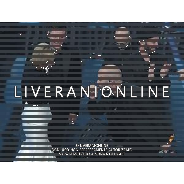 68mo Festival della canzone Italiana Sanremo 2018 Terza Serata Sanremo (IM) - 08.02.2018 Nella Foto: Negramaro michelle hunziker /Ph.Vitez-Ag. Aldo Liverani