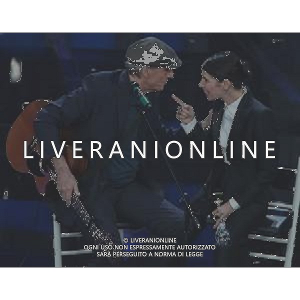 68mo Festival della canzone Italiana Sanremo 2018 Terza Serata Sanremo (IM) - 08.02.2018 Nella Foto: James Taylor con Giorgia /Ph.Vitez-Ag. Aldo Liverani