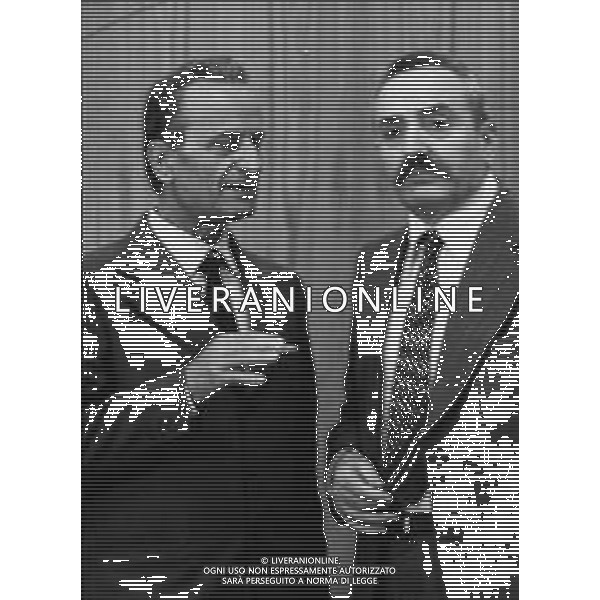 La prima seduta del consiglio regionale nella sede del palazzo della Regione Lombardia, Grattacielo Pirelli \'Pirellone\' a Milano 2 giugno 1980 - RETROSPETTIVA ©ARCHIVIO / AGENZIA ALDO LIVERANI SAS