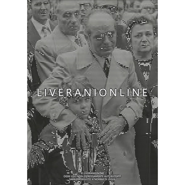 1980 MILANO- FUNERALI DEL GIORNALISTA DEL CORRIERE DELLA SERA WALTER TOBAGI UCCISA DALLE BRIGATE ROSSE NELLA FOTO IL PADRE DI WALTER TOBAGI AG ALDO LIVERANI SAS