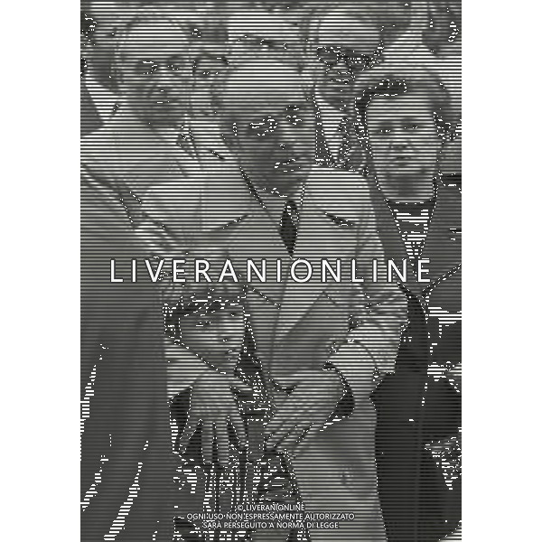 1980 MILANO- FUNERALI DEL GIORNALISTA DEL CORRIERE DELLA SERA WALTER TOBAGI UCCISA DALLE BRIGATE ROSSE NELLA FOTO IL PADRE DI WALTER TOBAGI AG ALDO LIVERANI SAS