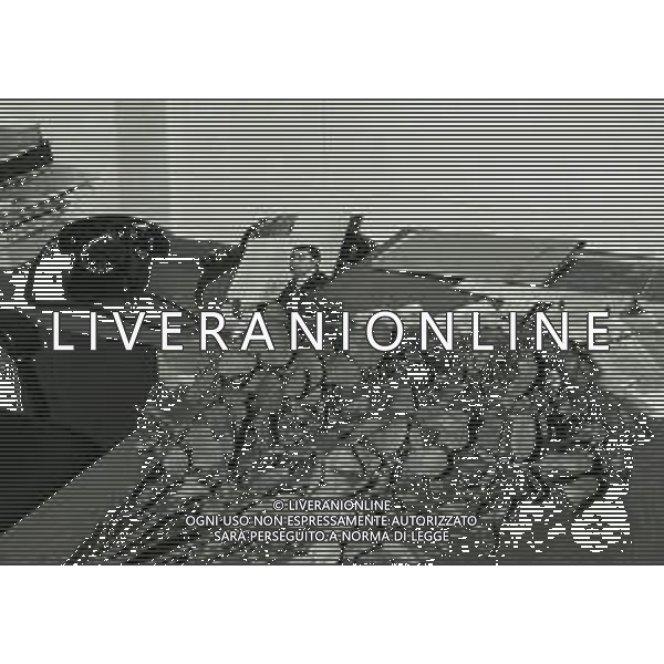 1980 MILANO-REDAZIONE DEL CORRIERE DELLA SERA LA SCRIVANIA DEL GIORNALISTA WALTER TOBAGI DOPO L\'ATTENTATO AG ALDO LIVERANI SAS