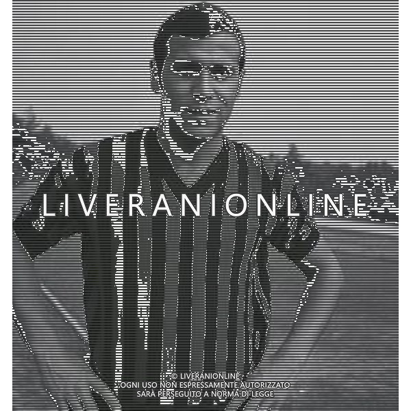 MILAN CALCIO 1960 NELLA FOTO LINO GOLIN AG ALDO LIVERANI SAS