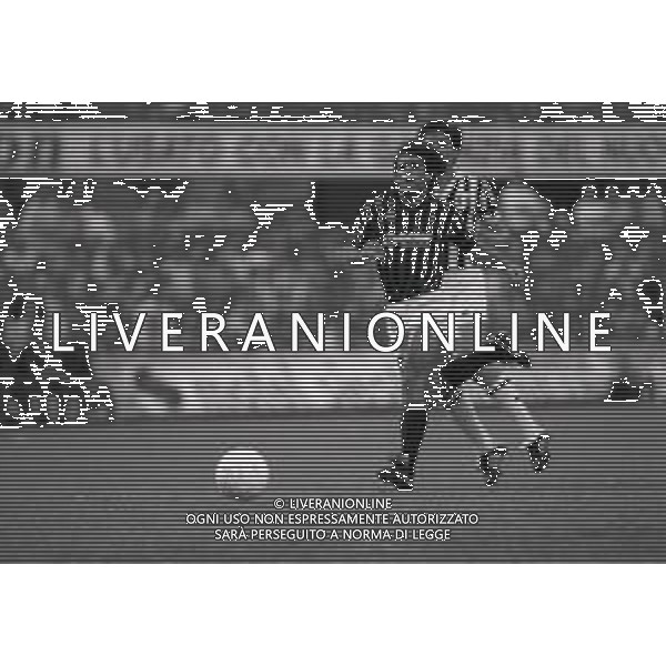 12-06-1985 MILANO-QUARTI DI FINALE DI COPPA ITALIA MILAN JUVENTUS 0-0 NELLA FOTO ALBERICO EVANI AG ALDO LIVERANI SAS