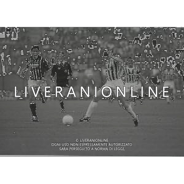 12-06-1985 MILANO-QUARTI DI FINALE DI COPPA ITALIA MILAN JUVENTUS 0-0 NELLA FOTO GOVANNI KOETTING AG ALDO LIVERANI SAS