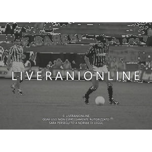 12-06-1985 MILANO-QUARTI DI FINALE DI COPPA ITALIA MILAN JUVENTUS 0-0 NELLA FOTO VINICIO VERZA AG ALDO LIVERANI SAS