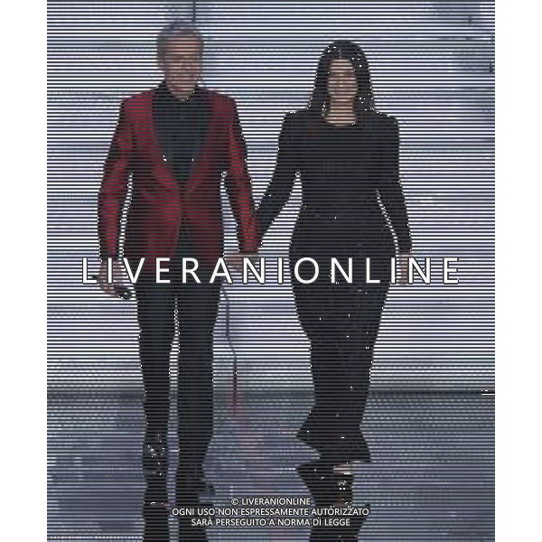 68mo Festival della canzone Italiana Sanremo 2018 Quinta Serata Sanremo (IM) - 10.02.2018 Nella Foto: Laura Pausini e Claudio Baglioni /Ph.Vitez-Ag. Aldo Liverani