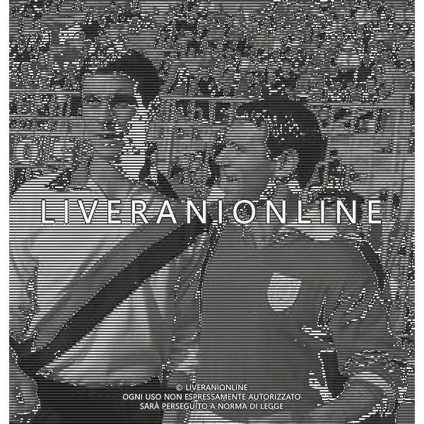 1962-1963 RETROSPETTIVA ARISTIDE GUARNERI CALCIATORE CON LA MAGLIA INTER AG ALDO LIVERANI SAS