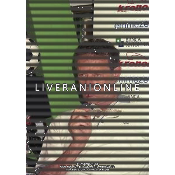 1999 VENEZIA PRESENTAZIONE DEL NUOVO ALLENATORE DEL VENEZIA CALCIO LUCIANO SPALLETTI NELLA FOTO MAURIZIO ZAMPARINI PRESIDENTE VENEZIA CALCIO AG ALDO LIVERANI SAS