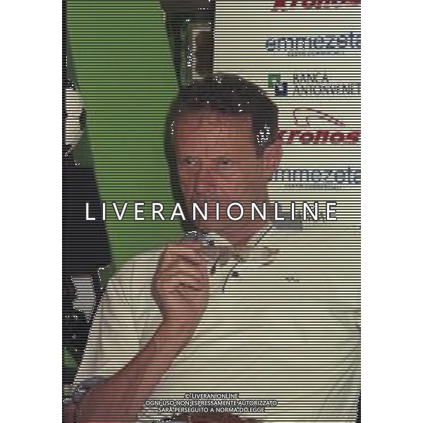 1999 VENEZIA PRESENTAZIONE DEL NUOVO ALLENATORE DEL VENEZIA CALCIO LUCIANO SPALLETTI NELLA FOTO MAURIZIO ZAMPARINI PRESIDENTE VENEZIA CALCIO AG ALDO LIVERANI SAS