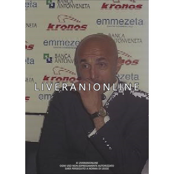 1999 VENEZIA PRESENTAZIONE DEL NUOVO ALLENATORE DEL VENEZIA CALCIO LUCIANO SPALLETTI NELLA FOTO LUCIANO SPALLETTI AG ALDO LIVERANI SAS