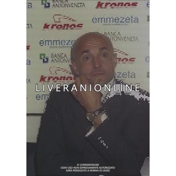 1999 VENEZIA PRESENTAZIONE DEL NUOVO ALLENATORE DEL VENEZIA CALCIO LUCIANO SPALLETTI NELLA FOTO LUCIANO SPALLETTI AG ALDO LIVERANI SAS