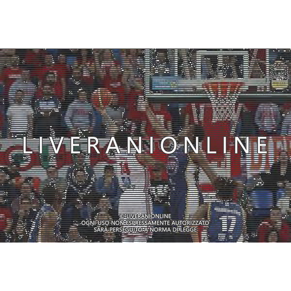 Lega Basket serie A Victoria Libertas Pallacanestro Pesaro - Fiat Torino 11/02/2018 nella foto: Dallas Moore Patterson Lamar ©Claudio Zamagni/Agenzia Aldo Liverani / AGENZIA ALDO LIVERANI SAS